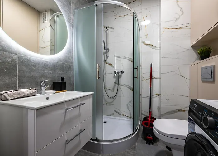 Lejlighed Sea Breeze By Fengshui4u, Balkon, Nowy Budynek, Dostep Na Kod